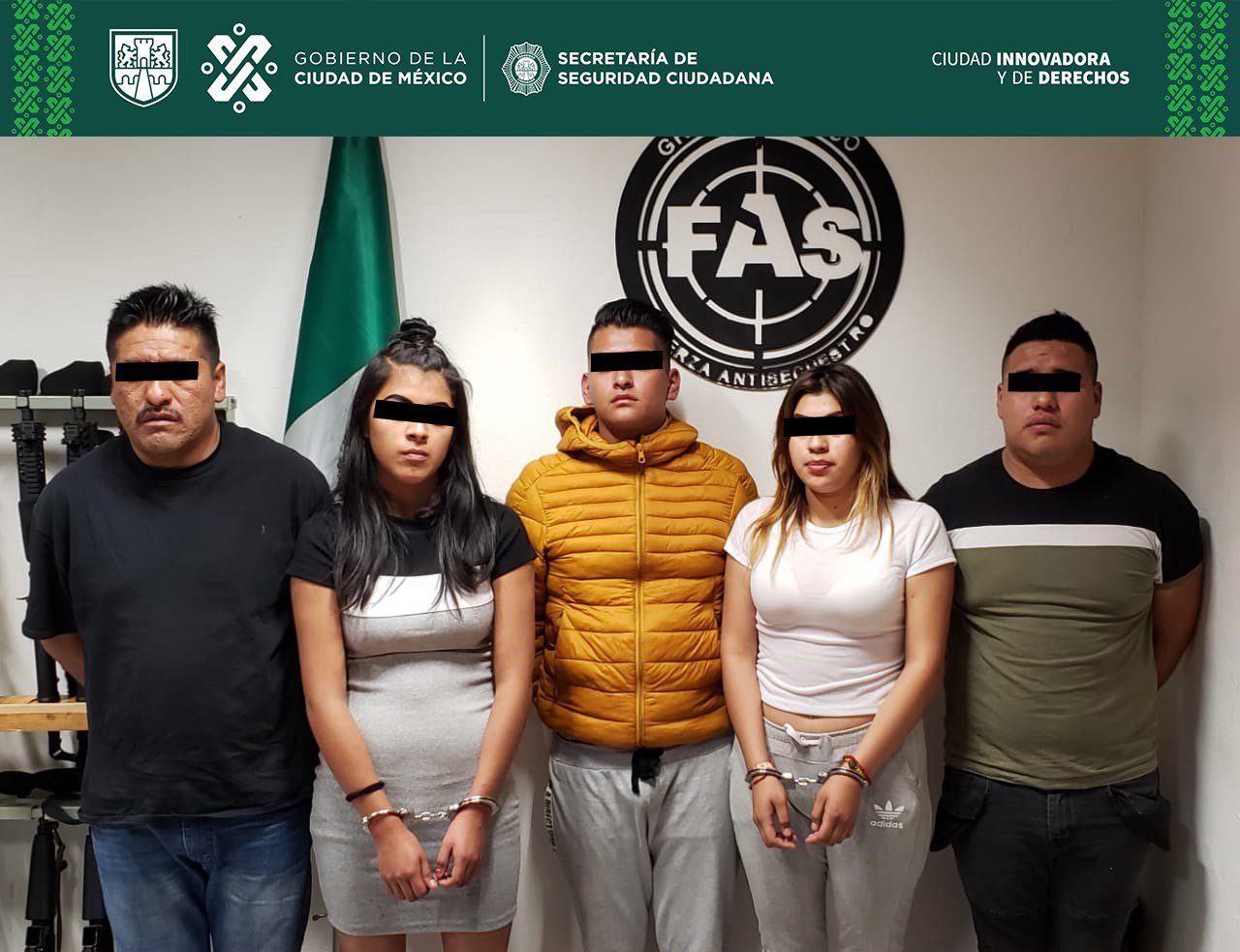Detienen a 5 presuntos integrantes de una banda dedicada al secuestro ...