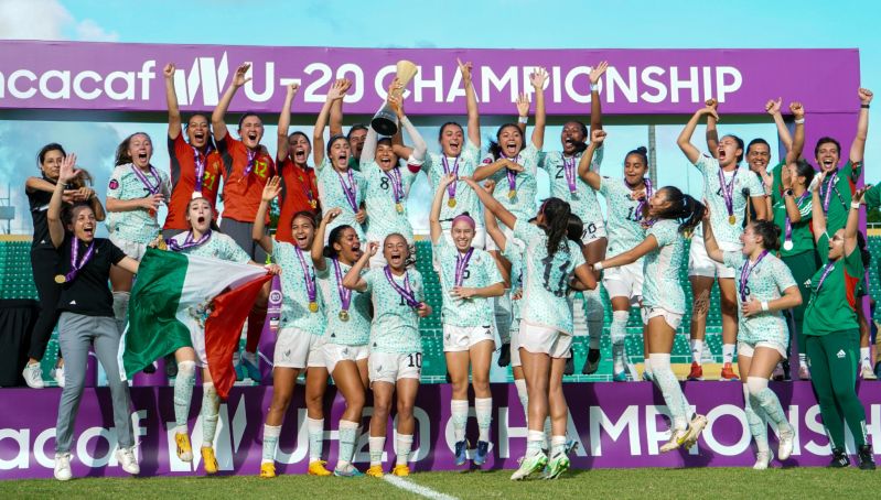¡Somos campeonas! México gana el Campeonato Sub 20 Femenil de la Concacaf