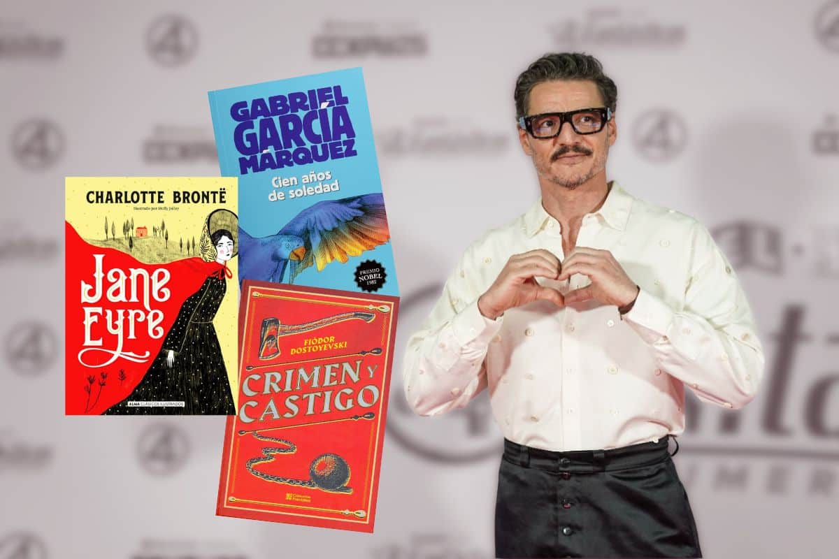 ¡Toma nota! Estos son los seis libros que más le gustan a Pedro Pascal