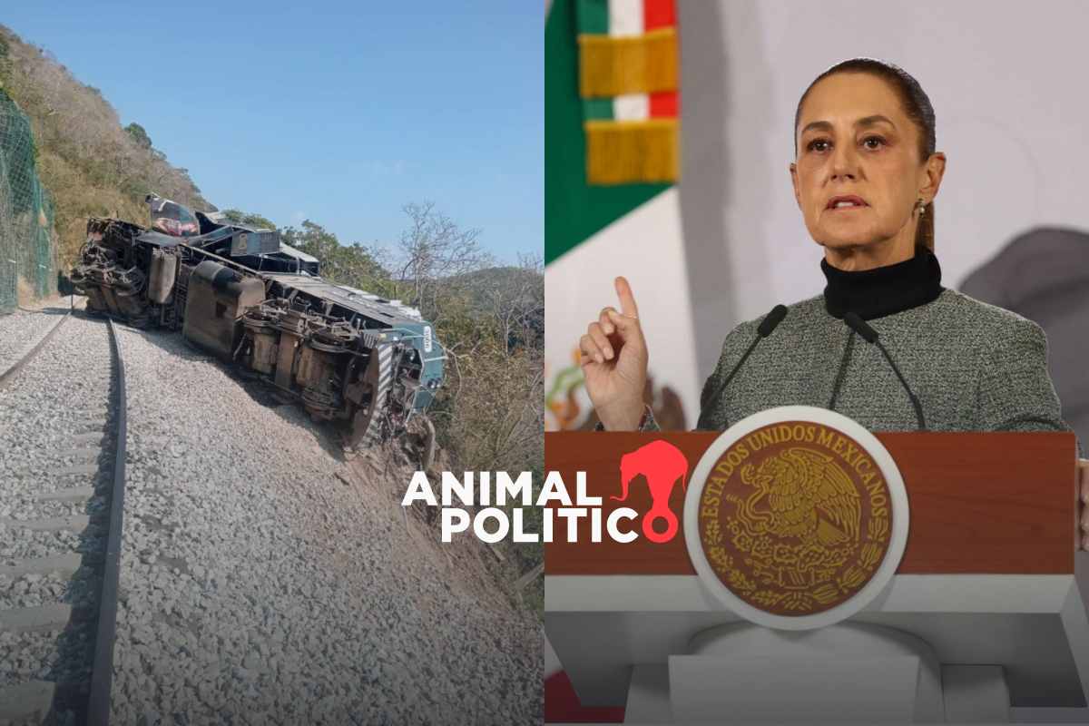 Descarrilamiento del Tren Interoceánico: revisarán caja negra y hay 44 hospitalizados; Sheinbaum ordena investigación “con rigor”